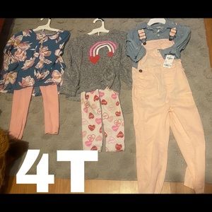 4T girl clothes
